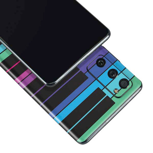 Color Piano Keys Galaxy S20 Fan Edition Skin